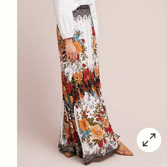 FARM Rio Dresses & Skirts - Anthropologie Farm Rio Natasha Maxi skirt western fairy boho summer hippie XS